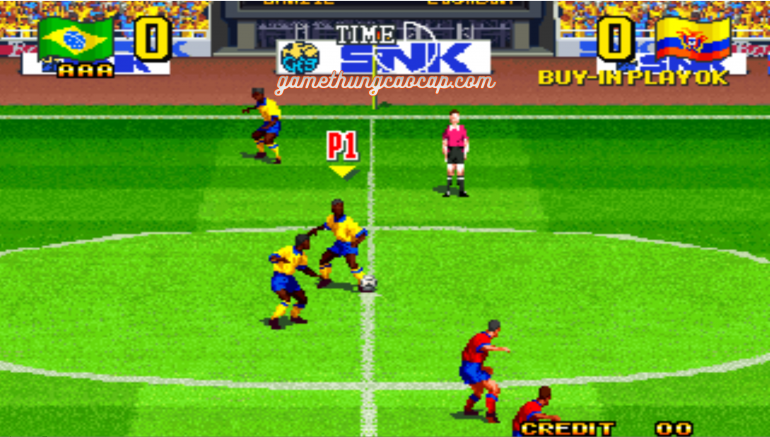 Game thể thao: World Cup - Neo Geo Cup 98 Game Play