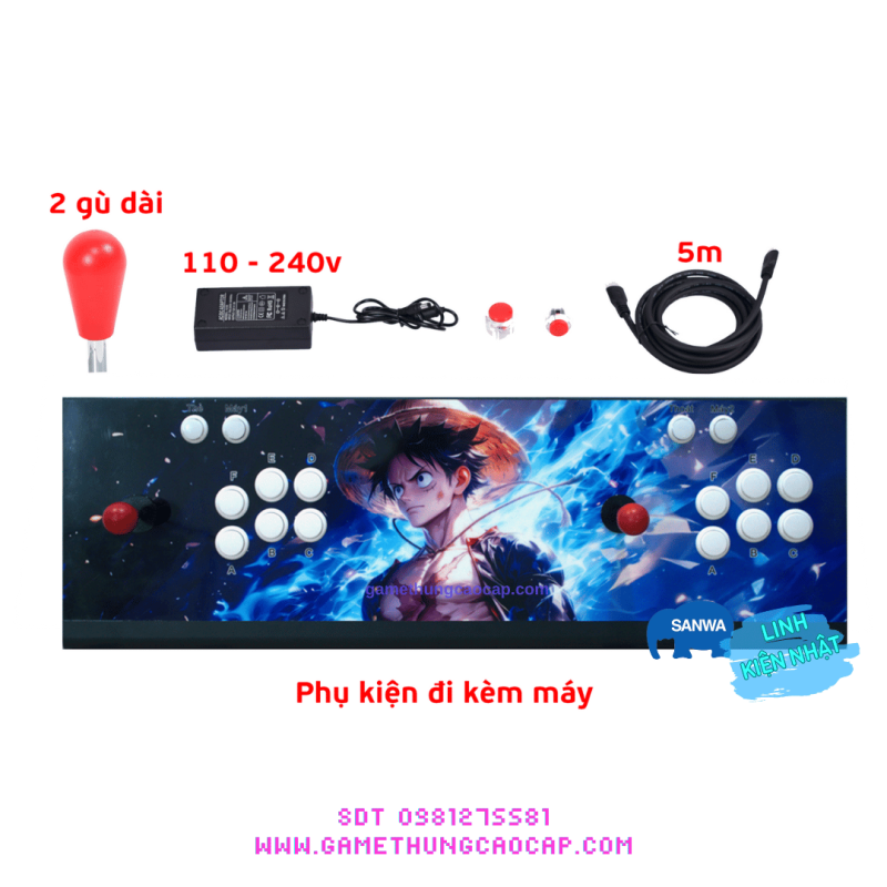 Game Thùng 5555 2025 Phụ kiện đi kèm